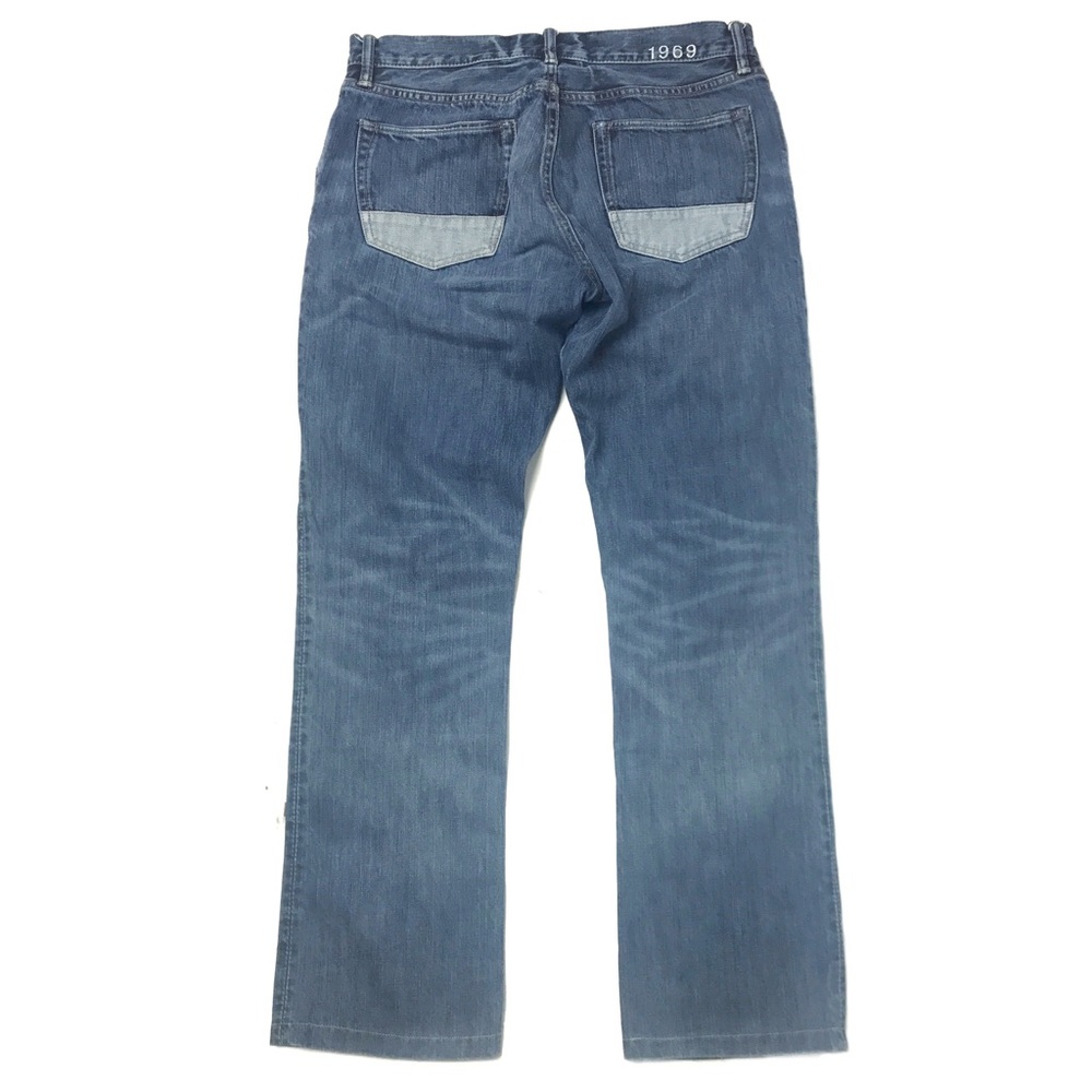 GAP Men's Straight Leg Jeans with Two Tone Pockets